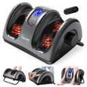 TISSCARE Shiatsu Foot Massager with Heat, FSA Eligible HSA Foot Massager for Plantar Fasciitis, Neuropathy, Circulation and Pain Relief, Massage Feet at Home/Office, Gift for Men and Women