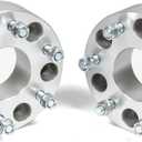 Rough Country 2" Wheel Spacer (fits) 88-20 Chevy Silverado GMC Sierra 1500 | 92-20 Tahoe | Yukon Suburban | 6x5.5 | 1101,Aluminum