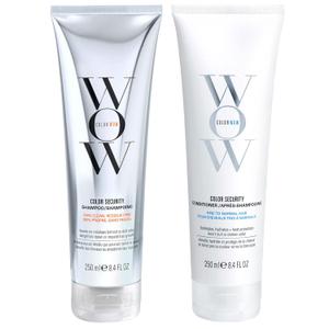 COLOR WOW Dream Clean Duo - 100% clean, sulfate-free COLOR SECURITY SHAMPOO and weightless COLOR SECURITY CONDITIONER| Achieve Super Glossy, Hydrated Hair