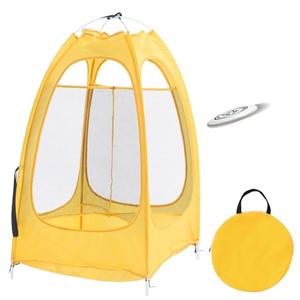 ROYALAY Portable Disc Golf Basket with Storage Bag for Adults Children, Foldable Frisbee Golf Baskets Set Divided into 4 Areas for Practice