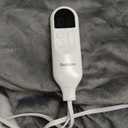 Bedsure Electric Blanket Full Size - Soft Flannel Heated Blanket Full, GentleSoft Fast Heating with 10 Time Settings & 6 Heat Settings, Warm Gift for Grandma (72x84 inches, Grey)