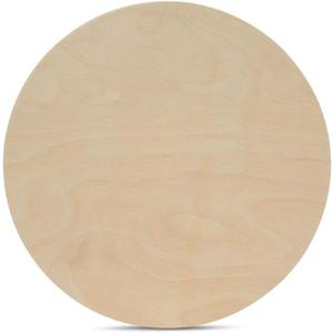 Wood Circles 20 inch 1/2 inch Thick, Unfinished Birch Plaques, Pack of 1 20 inch Wooden Circle for Crafts and Blank Sign Rounds, by Woodpeckers