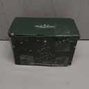 Christmas Garland with Lights, 8.2 FT Battery Operated Powered 12 LED Bulb Lights Pine Cones Red Berry Decorations Lighted Xmas Lit Prelit Indoor Outdoor Window Home Mantle Fireplace Office Table Decor