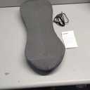 3-in-1 Back Massager with Heat & Vibration, Smooth Spine Triple Fusion Lumbar Support Pillow for Lower Back and Sciatica Pain Relief, Deep Tissue Relaxation for Bed or Office Chair