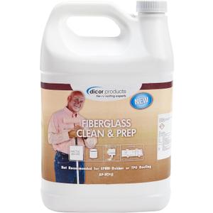 Dicor RP-FCP-1 Fiberglass Roof Coating System - 1 Gallon - Protects Against Environmental Damage