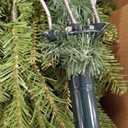 National Tree Company 7.5 ft Pre-Lit Dunhill Fir Artificial Christmas Tree, 600 Clear Lights, 2,189 Tips, Includes Stand, Green