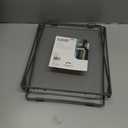 U Brands Wire Mesh Locker Shelf Organizer, Stackable, Dusty Black, 12", 11" x 10" x 12"