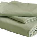 Green Queen Duvet Cover and PillowcasesSoft, Breathable,Skin-Friendly Cotton Bedding for a Comfortable,Easy Care Bedroom