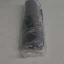 Kitchen Mats for Floor, Super Absorbent Kitchen Rugs Non Slip Washable, Soft Imitation Linen Braided Kitchen Runner Rug, Standing Mat Kitchens Sink Mat, Easy to Clean, Black 17x30