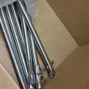 67558 Burner Tubes Replacement Parts for Weber Summit 660 670 Gas Grill Models, 8 Pack Pipe Grill Burner Tubes, Stainless Steel