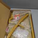 Wokceer Round Backdrop Stand 7.2FT Circle Balloon Arch Frame Circle Backdrop Stand Gold Round Arch for Wedding Birthday Party Bridal Shower Anniversary Event Ceremony Decoration