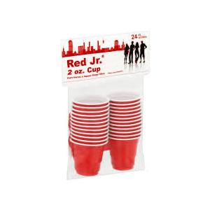 Bar Red Jr. 2 Oz Cups 24 CT 2 Pack