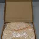 Mimorou 18 Pieces 10 Inch Beige Lace Doilies for Tables Crochet Doilies Vintage Cotton Lace Coasters Handmade Round Placemats Rustic Table Decor for Kitchen Dining Room Wedding Cup Vase Decoration