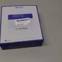 SWEETFULL 6.5 Inch USB Small Desk Fan, 3 Speeds Quiet Portable Desktop Table Fan, 360 Adjustment Personal Mini Fan for Home Office Car Outdoor Travel (Black Wood Grain)