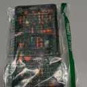 Immaturus Womens Wallet, Black Bookshelf Slim Thin RFID Blocking Credit Card Wallets, Long Bifold PU Leather Card Holder Organizer, Cute Cash Clutch Billfold with Zipper Coin Pocket Ladies Girls Gift