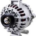 SCITOO New Alternator Fit for 2.0L 2.3L for Ford Focus 2005 2006 2007 12V 110Amp CW 6-Groove Pulley - 8406 4S4T-10300-AC AFD0115 5S4T10300AB 5S4Z10346A 6S4T10300AD 6S4TAD 7S4T10300AA