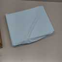 Nautica - Twin XL Fitted Sheet, Cotton Percale Bedding, Casual Home Decor, Dorm Room Essentials (Solid Blue, Twin XL)