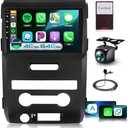 Amazon.com: 4G+64G for Ford F-150 2009-2012 Car Radio Upgrade with DSP Wireless Carplay Android Auto, Sellrich 9 inch 1280P Touch Screen Car Stereo Bluetooth 5.0 GPS WiFi FM/RDS Mirrorlink SWC Backup Camera : Electronics