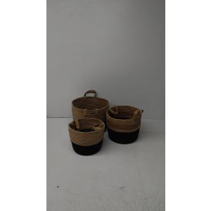 Basket Set of 3  Home Decor