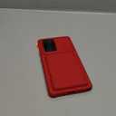 Vihibii for Samsung Galaxy S25 Ultra Wallet Case with Card Holder (4 Cards), [RFID Blocking] & Slide Camera Lens Cover & Raised Edges Protect Screen, Shockproof Cover for Samsung Galaxy S25 Ultra, Red