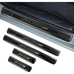 Stainless Steel Door Sill Protector for Toyota Tacoma 2016-2025 Accessories Interior Door Entry Guard Cover Trim