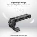 SmallRig Top Handle with 3/8"-16 Locating Pins for ARRI Grip for Camera Cage, Universal Video Rig with 5 Cold Shoe Adapters to Mount DSLR Camera with Microphone/LED Light/Monitor - 3765