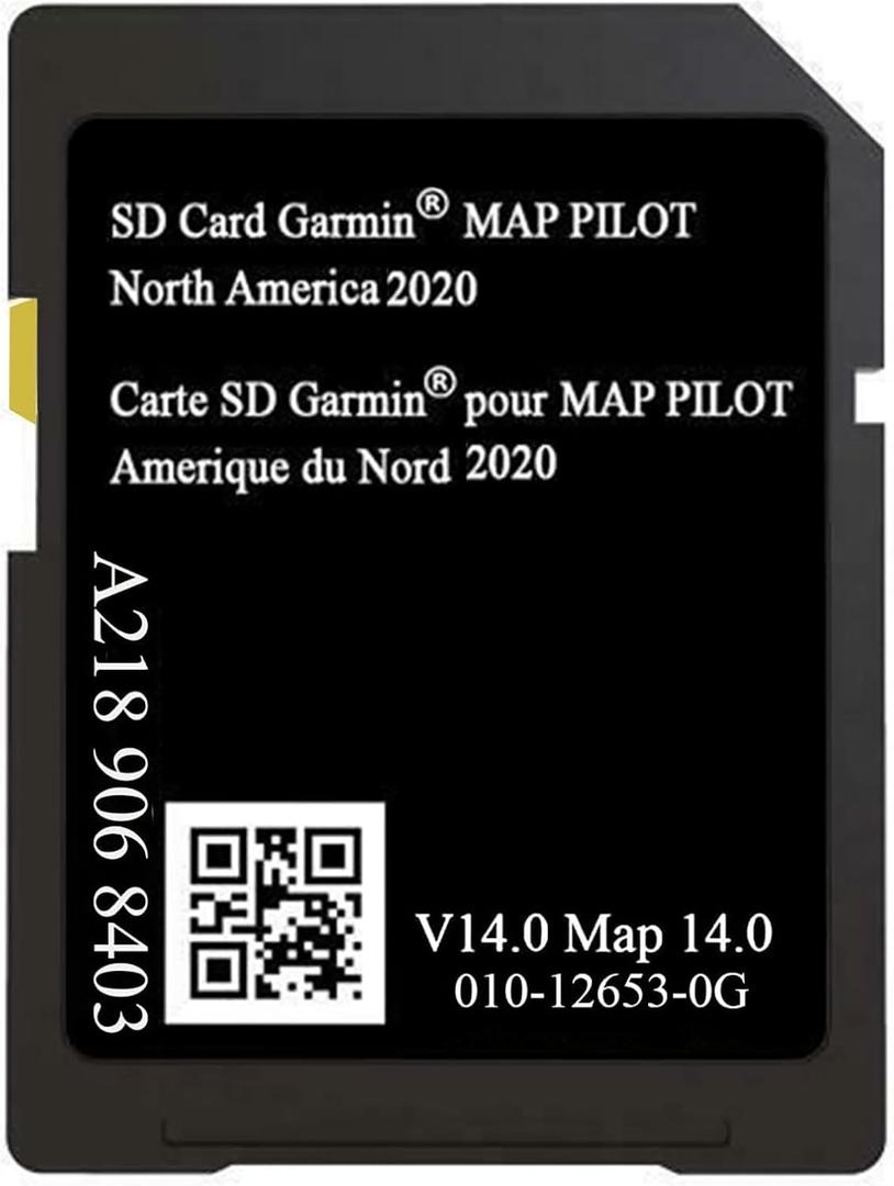 A2189068403 Navigation SD Card for CLA/GLC/GLA/AMG/A/B/C/E-Class - MAP 14.0 (for Audio 20 with NTG Code 522, Includes Can/Mex/USA Maps)
