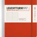 LEUCHTTURM1917 - Notebook Hardcover Medium A5-251 Numbered Pages for Writing and Journaling (Fox Red, Dotted)