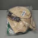 Kuoser Warm Dog Coat, Waterproof Dog Jacket for Extra Large Dogs, Adjustable Durable XL Doggie Winter Coat Reversible Cozy Puppy Cold Weather Apparel from Small to Large Breed, Brown XL