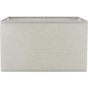 Aspen Creative 38751, Contemporary Design Collapsible Rectangular Spider Shade, (17+11)" Top x (17+11)" Bottom x 10" Height, Oatmeal Linen