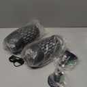 Outdoor Speakers, Portable Wireless Speaker with Flame Lights, Multi-Sync up to 100 Speakers Auto-Pairing HD Stereo Sound Waterproof, Hook for Patio Yard Porch, Gifts for Men Women