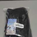 FLYFIREFLY Men's Ripstop Tactical Cargo Pants Water Resistant Quick Dry Hiking Work Pants with Multi-Pockets(No Belt) (34, Black)