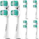 6 Pack Replacement Heads Compatible with Spinbrush Electric Toothbrush Adults, Brush Head Replacement Refill