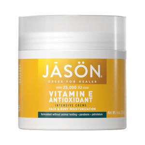 JASON Vitamin E Antioxidant Intensive Crme Face & Body Moisturization, 25,000 IU Body Cream Moisturizer, 4 Fluid Ounces