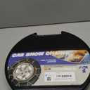 Snow-Chains Auto Fixing 1 Min Quick Fit Easy Installation Tire-Chains, Portable Reusable Universal Emergency Tire Traction Chain for Passenger Car, Pickup Trucks and SUV - Set of 2 (HKN-160)