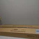 Vivelove Wide Floating Shelves for Wall 12 Inch Deep, 47.2" X 12" X 2" Floating Shelf, 2 Inch Thick Shelf for Living Room Bathroom Bedroom Kitchen Book Room, Rustic Farmhouse Decor Set of 2, Walnut