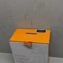 Single Serve One Cup Coffee Maker, for K Cups and Grounds, Mini Coffee Maker with Portable Handle, 6 to 12 Oz Brew Size, for Travel, Camping, Office, RV and Dorm, 120V, Black and Gold