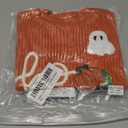 FOMOYUU Baby Girl Boy Knit Sweater Halloween Outfit Embroidery Warm Crewneck Long Sleeve Tops Fall Winter Clothes (3-6 Months, Orange3)