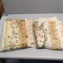 Editex Home Textiles Rose Garden Window Panel, 60 by 84-Inch, Ecru/Ecru