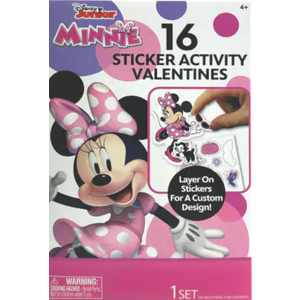 Exchange Cards Sticker Activiti Minnie 2 Pack