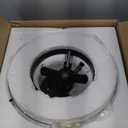 Modern Industrial Semi Flush Mount Ceiling Light with Clear Glass Shade, 3-Bulb Black Ceiling Light Fixture for Kitchen Bedroom Living Room Porch Hallway Entryway, E12 Socket, Bulbs Not Included (11in)