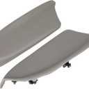 ASAPE Grey Front Door Panels Lid Replacement Armrest Cover Fits for Honda Accord 2008 2009 2010 2011 2012 (2PCS)