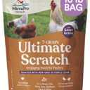 Manna Pro 7-Grain Ultimate Chicken Scratch  Non-GMO Scratch Grain Treat for Chickens, Hens and Other Birds  Natural Multigrain Blend for Poultry and Backyard Flocks  10 lb Bag