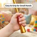 Credit Card Wand Tap to Pay Wand Contactless Payment Card Holder, 3D Printed Magic Wand for Debit & Credit Card Tap to Pay, Golden Yellow