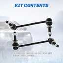 Stabilizer Sway Bar Link Front Compatible With Dodge Challenger Charger Magnum RWD Chrysler 300 Sway Bar End Links, K80822 K80823