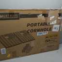 Cornhole Board Set Cornhole Games for Adults Portable Choose Regulation or Tailgate Size, Size: 3' x 2'