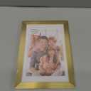 Icona Bay 4x6 Gold Picture Frame Beautifully Detailed Molding, Contemporary Picture Frame Set, Wall Mount or Table Top, Inspirations Collection