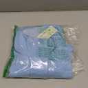 Locachy Womens Casual Button Henley Neck Cotton Oversized Sweatshirt Long Sleeve Pullover Tops Outfits (Medium, Blue)