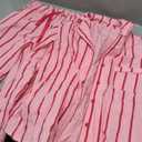 100% Cotton Pajamas for Women 2 Piece PJs Set Long Sleeve Button Down Breathable Woven Sleepwear Loungewear (Medium, Pink Stripe)