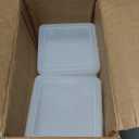 IRIS USA Pencil Case Boxes, 10-Pack, |Made in USA|, Plastic Bead Organizing Containers with Snap Lid for Arts, Crafts, Ephemera, Stickers, & Dance Cheer, Clear - Small